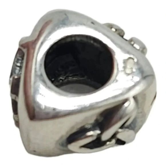 Tara’s Diary Initial H Bead Made in Ireland Sterling NOS Celtic Trinity Knot - Picture 3 of 4